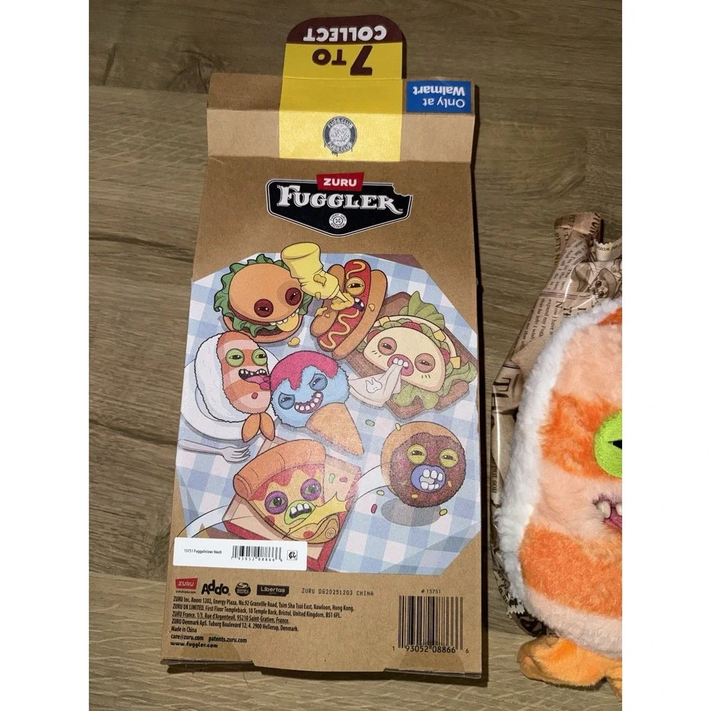 Fuggalicious Fuggler Food Sushi 9" - New With Box And Packaging Zuru - Picture 3 of 6